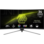 MSI MAG 345CQR - UWQHD Gaming Monitor - Curved - 180Hz - 34 Inch