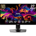 Monitor Led 27'' Msi Mag 271QPX Qd-Oled E2 Wide Quad HD 2560x1440p/0.03ms/classe G/Nero [MAG 271QPX QD-OLED E2]