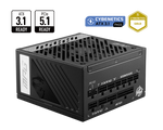 Carte mère modulaire MSI MPG A1000GS PCIE5 ATX 3.1 PCIe 5.1 1000 W 80 Plus Gold