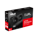 ASUS Radeon RX 7600 DUAL OC Gaming Grafikkarte 8GB GDDR6 3xDP/HDMI