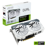 ASUS GeForce RTX 4060 DUAL-RTX 4060-O8G-WHITE Videokaart