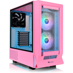 THERMALTAKE Ceres 350 MX Midi-Tower Gehäuse Seitenfenster pink