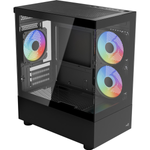 Aerocool Viewport Mini-G-BK-v4 ARGB boîtier mini tower