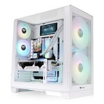 Thermaltake View 390 Air Mid - PC Case - Behuizing - Gehard Glas - 2x120mm PWM Ventilator - Wit