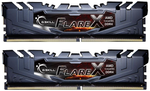 G.Skill Flare X DDR4-3200 - 16GB - CL16 - Dual Channel (2 pcs) - AMD Optimized - Sort