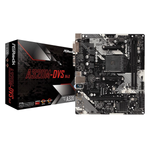 ASRock A320M-DVS R4.0 Bundkort - AMD A320 - AMD AM4 socket - DDR4 RAM - Micro-ATX