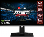 MSI Oculux NXG253R 24.5" Full HD IPS G-SYNC 360Hz Gaming Monitor