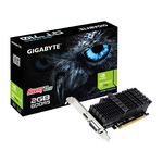 Gigabyte GeForce GT 710 LP, 2GB GDDR5 Grafikkarte DVI, HDMI 1.4