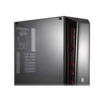 Cooler Master MasterBox MB520 Red Trim ATX Tower Windowed Gaming PC Case Black