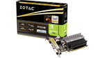 Zotac GeForce GT 730 Zone Grafikkarte (NVIDIA GT 730, 2GB DDR3, 64bit, Base-Takt 902 MHz, 1,6 GHz, DVI, HDMI, VGA, passiv gekühlt)