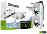 Zotac GAMING GeForce RTX 4070 Twin Edge OC White Edition NVIDIA 12 Go GDDR6X
