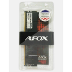 Memoria RAM Afox 8GB 1x8GB DDR4 2666MHz Sin búfer JEDEC RoHS