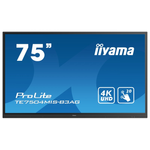 Iiyama TE7504MIS-B3AG 75"/Tactile/3840x2160/Wifi/AndoidOS