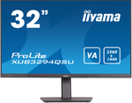 iiyama ProLite XUB3294QSU-B1 computer monitor 80 cm (31.5"") 2560 x 1440 Pixels Wide Quad HD LCD Zwart