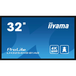 31,5" (80,01cm) iiyama ProLite LH3254HS-B1AG schwarz 1920x1080 1x DisplayPort-Out 1.2 / 1xDisplayPort 1.4 / 1xDVI / 1xVGA / 3xHDMI 2.0