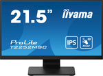 iiyama ProLite T2252MSC-B2, 54,6cm (21.5"), Full HD, USB, Kit (USB), schwarz Touchmonitor (16:9), 54,6 cm (21.5"), kapazitiv, Multi Touch, Auflösun...