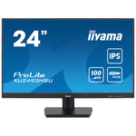 Iiyama XU2493HSU-B6 LED-Monitor EEK E (A - G) 61cm (24 Zoll) 1920 x 1080 Pixel 16:9 1 ms HDMI®, DisplayPort, Kopfhörer