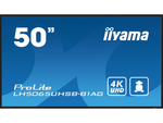 49.5" (125,7cm) iiyama ProLite LH5065UHSB-B1AG schwarz 3840x2160 1x DisplayPort 1.2 / 2xHDMI 2.0