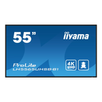 55" (139,70cm) iiyama ProLite LH5565UHSB-B1 schwarz 3840x2160 1x DisplayPort 1.2 / 2xHDMI 2.0