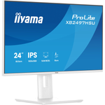 Monitor Led 24'' Iiyama ProLite XB2497HSU-W1 Ips Full HD 1920x1080 4ms C Bianco [XB2497HSU-W1]