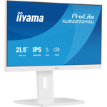 Monitor Led 22'' Iiyama ProLite XUB2293HSU-W7 Full HD 1920x1080p/1ms/Classe E/Bianco [XUB2293HSU-W7]