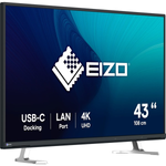 EIZO Flexscan EV4340X-BK 42.5 Zoll 4K (UHD) IPS LED 16:9 60 Hz Monitor