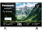 Panasonic TX-43LSW504S LCD-TV 109.2cm 43 Zoll EEK F (A - G) Full HD, Smart TV, WLAN, CI+ Silber