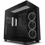 NZXT H9 Elite Dual-Chamber Tempered Glass ATX Mid-Tower Gaming PC Case - Black - CM-H91EB-01