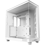 NZXT H6 Flow Compact Dual Chamber - Matte White - Kabinet - Miditower - Hvid