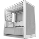 NZXT H3 Flow (2025) White - Boîtier µATX avec fenêtre