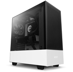 NZXT H510 Flow White Mid Tower Tempered Glass PC Gaming Case