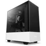 NZXT H511 Flow White Mid Tower Tempered Glass PC Gaming Case