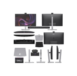 Dell Pro P2726DEV 27 Zoll WQHD IPS Office Monitor 100Hz 16:9 DP/HDMI/USB-C PD100W Webcam Lautsprecher