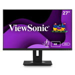 Viewsonic VG2756-4K computerskærm 68,6 cm (27") 3840 x 2160 pixel 4K Ultra HD Sort