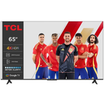 Tv Qled 65'' Tcl 65P61KX7 4K Uhd 3840x2160p Smart tv classe E Nero Metallico [65P61K]