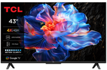 TV TCL LED 43P69K 43" 4K Ultra HD Smart TV Google TV Wi-Fi