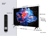 TCL 50P6K | 50 4K UHD LED TV | HDR10 | Google TV