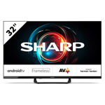 Sharp 32FH8 - Téléviseur Android Full HD 32 pouces - 2023