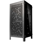 mini-tour Kolink Kolink Rocket Complex Aluminium Mini-ITX Gehäuse - Gunmetal Grey Boîtier, Boîtier gaming gris