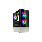 Kolink Observatory MX Glass - Black/White - Kotelot - Miditower - Valkoinen