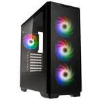 Kolink Unity Solar ARGB Mesh Mid Tower Case - Black