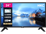 HKC 24F1D-A2EU FHD 1920x1080 LED-tv van 60 cm (24 inch) (Triple Tuner (DVB-C / -T2 / -S2), CI+, HDMI, USB)