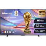 Tv Qled 65'' Hisense 65Q7S 4K Uhd 3840x2160p Smart tv classe E Nero [65Q7S]