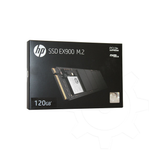 HP SSD EX900 120GB, M.2 PCIe Gen3 x4