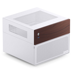 Boîtier Jonsbo N4 WHITE Micro Tour ITX Micro ATX Acier Bois Gaming Blanc