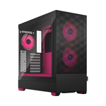 Fractal Design Pop Air RGB - Magenta Core TG Clear Tint - Obudowa komputerowa - Miditower - Rózowy