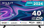 Nilait Prisma 40FC7002S Téléviseur intelligent Full HD LED sans cadre de 40 po
