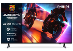 Téléviseur Philips Mini-LED Quantum Dot Ambilight 85" 85MLED910/12 4K Smart TV Dolby Vision HDMI 2.1 Alexa
