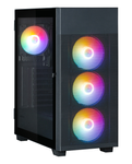 Boîtier Zalman S5 Neo ATX 4xvent 120 mm Argb 2xusb 3.0 Noir sans alimentation