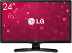 LG TV intelligente LG 24MT49SPZ 24” HD Ready IPS LED USB Wifi Noir